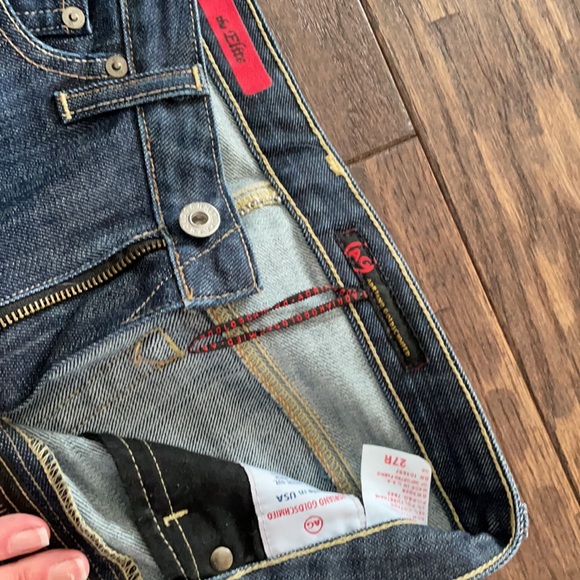 AG Adriano Goldschmied Dark Wash The Elite Bootcut Jeans new never worn - Picture 2 of 3